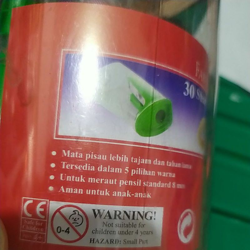 

Serutan Pensil FABER CASTELL 125LV (Rautan)