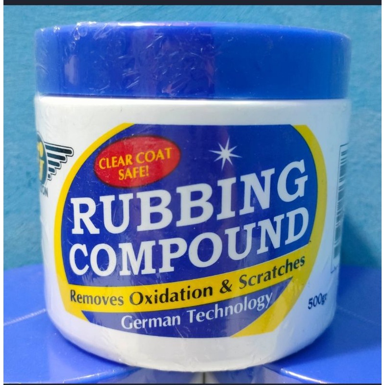 Compound kompon Pengkilap 500 gr Menghilangkan Goresan Baret Pengkilat bodi dan Oksidasi Rubbing Compound Polisher Compon RJ London 500gr Ukuran Besar German technologi pengkilap body