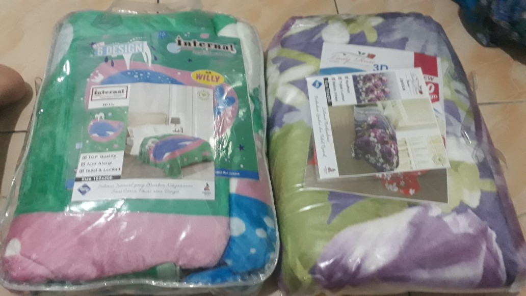 Selimut Bunga Motif Dominan Lady Rose Uk 160x200 Cm Nancy, Janice, Celine, Wulan