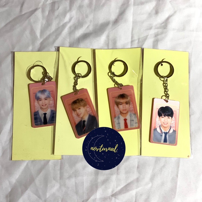 BTS - 4th Muster Fanmeeting Happy Ever After 4 Lenticular Lenti Keyring Suga Jimin V Jungkook RARE