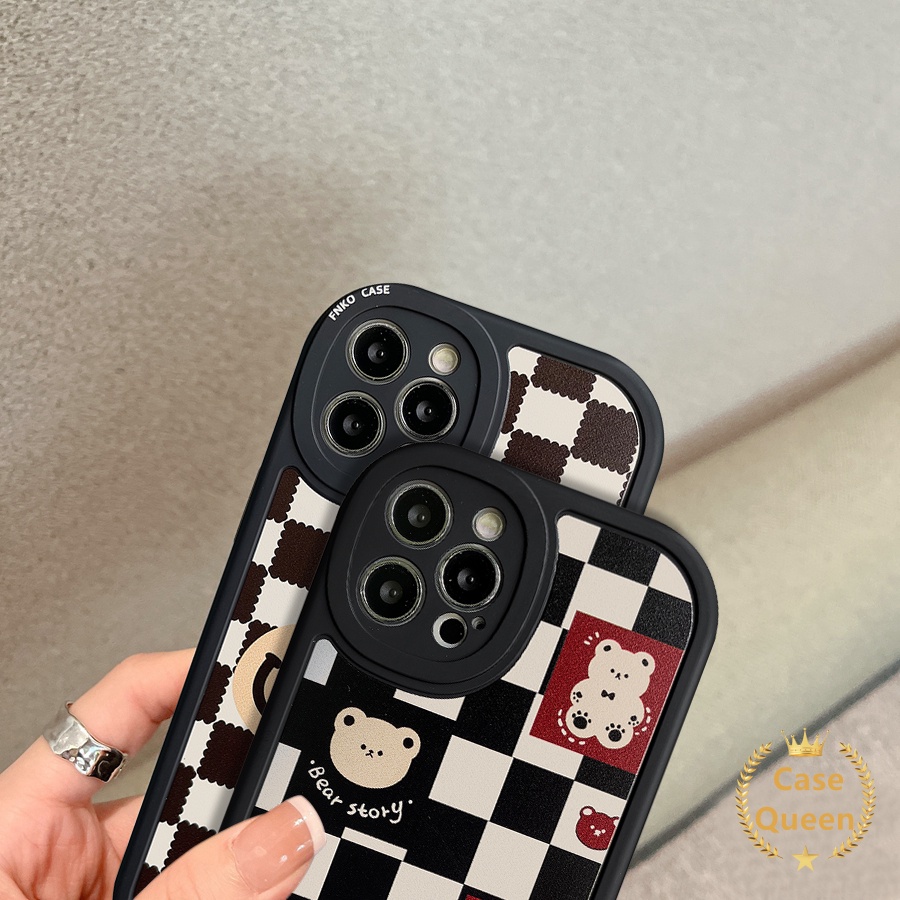 Soft Case TPU Motif Beruang Cover Xiaomi Redmi 9A 10A 9 9T 10 10C 9C NFC Redmi Note 9s 10s 10 11s 8 11 9pro 10pro Max Plus POCO M3 X3