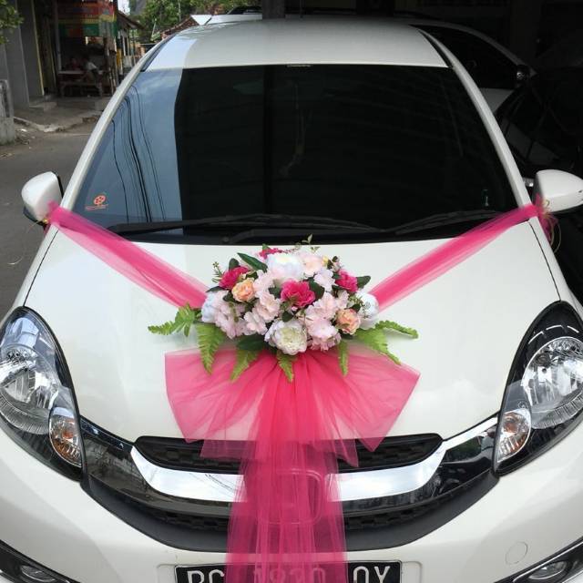 Jual READY STOCK!! Dekorasi Mobil Pengantin dengan Car