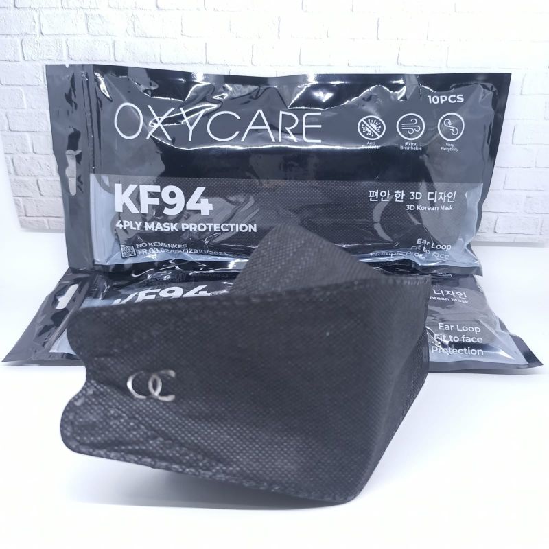 Masker KF94 OxyCare 4ply earloop, Hrg 10pcs/pack