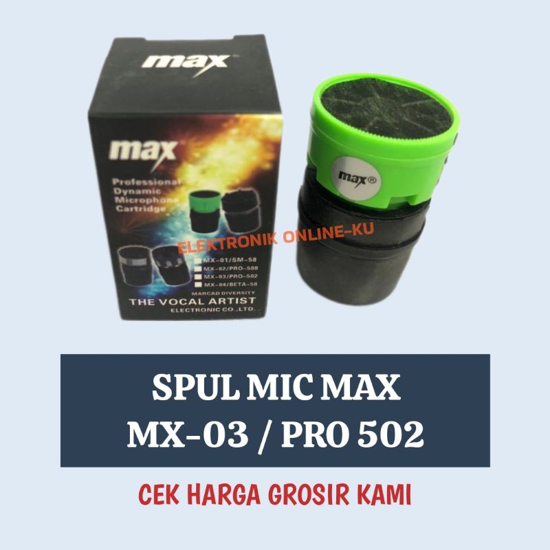 SPUL MICROPHONE MAX MX03 / PRO502