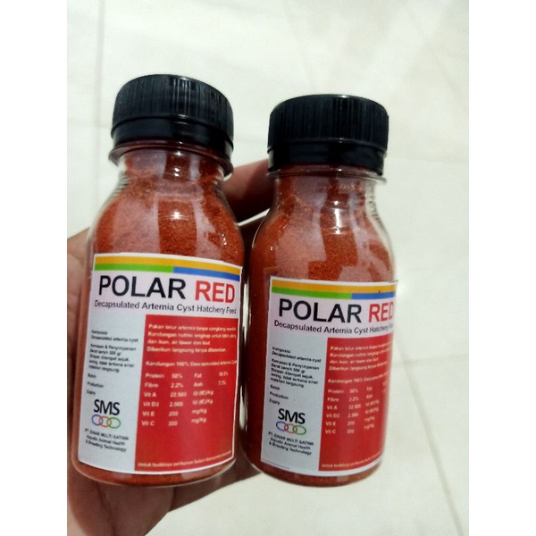 

Piscoklegit_ Polar Red Artemia Shell Kemasan 50Gram