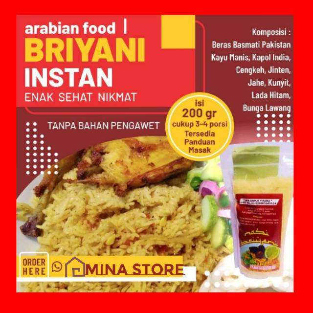 

Nasi Briyani Instan
