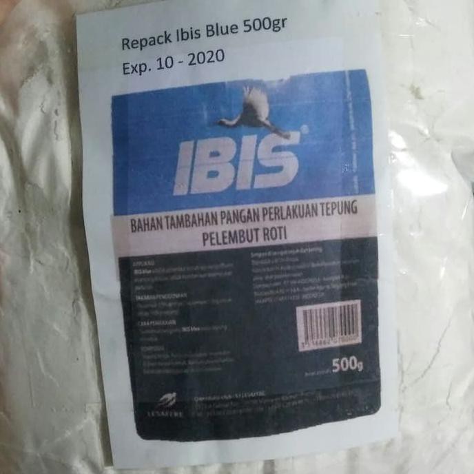 

Toko-Bahan-Kue- Repack Ibis Blue 500Gr Murah - Repack Pelembut Ibis Blue 500Gr -Terlengkap-Termurah-