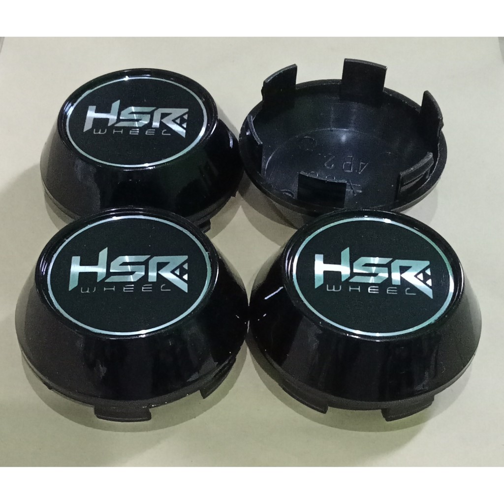 New Dop center velg kerucut logo HSR 6,5 cm Original