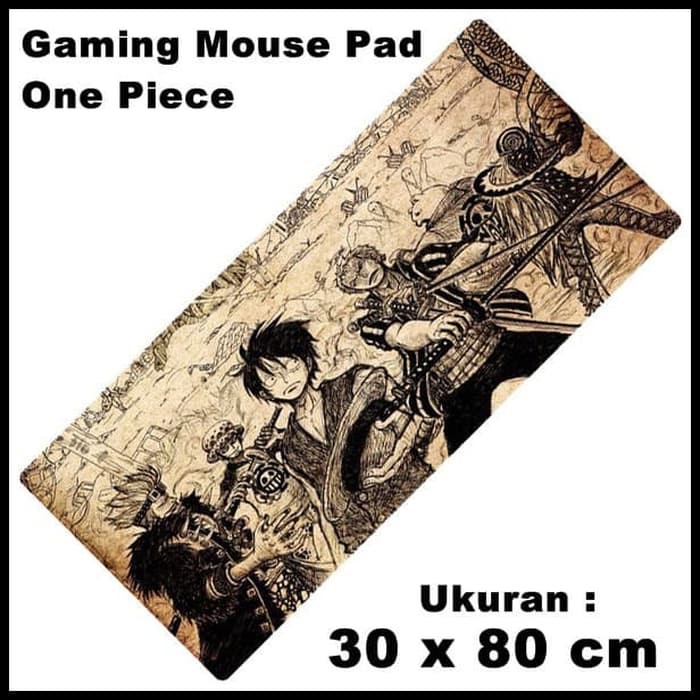 Gaming Mouse Pad XL Desk Mat 30 x 80 cm Model One Piece MP004