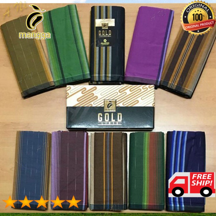 Sarung Tenun M99-10 Original Dewasa Motif Random Acak Cap MANGGA