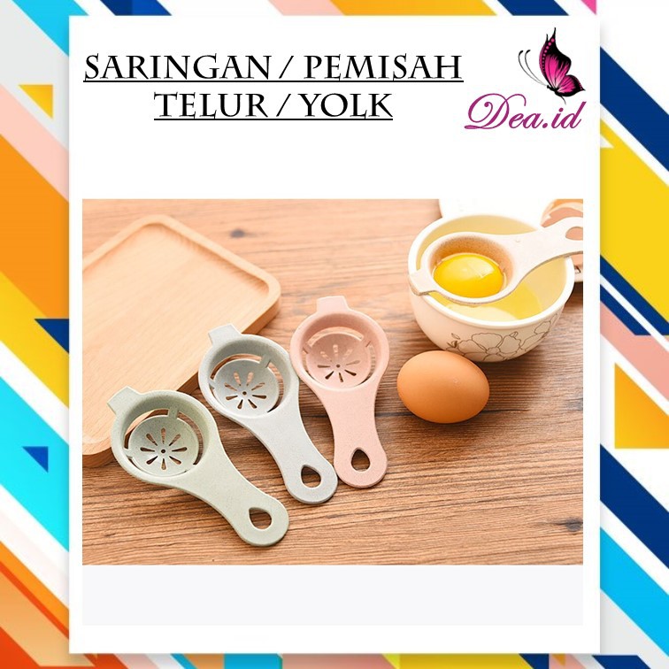 [DEASTORE] ALAT PEMISAH / SARINGAN / PENYARING PUTIH DENGAN KUNING TELUR