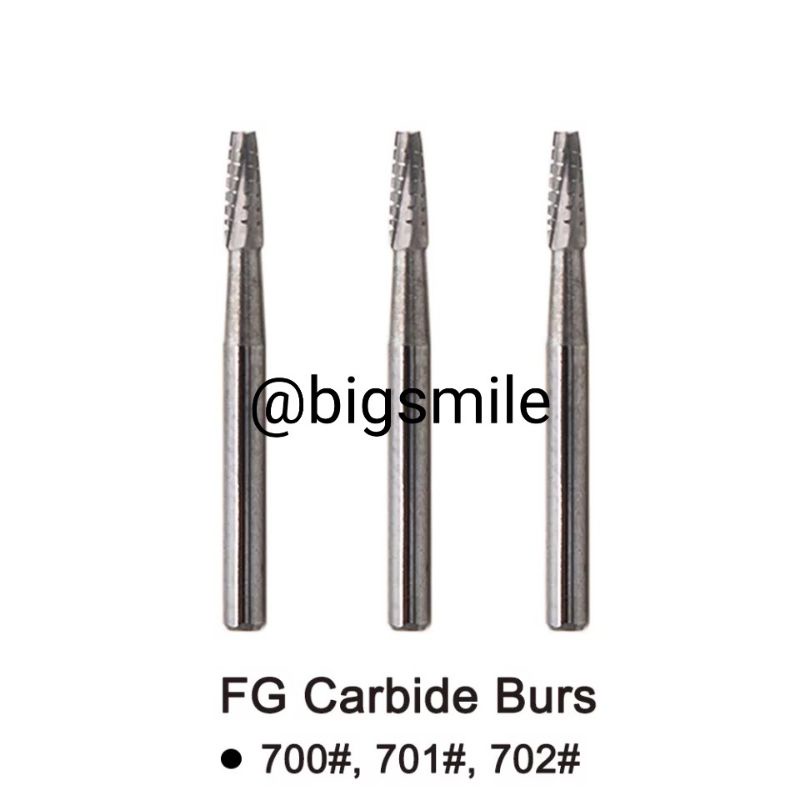 Dental Carbide Bur Fissure High Speed FG 700 FG 701 FG 702 Bur Fissure