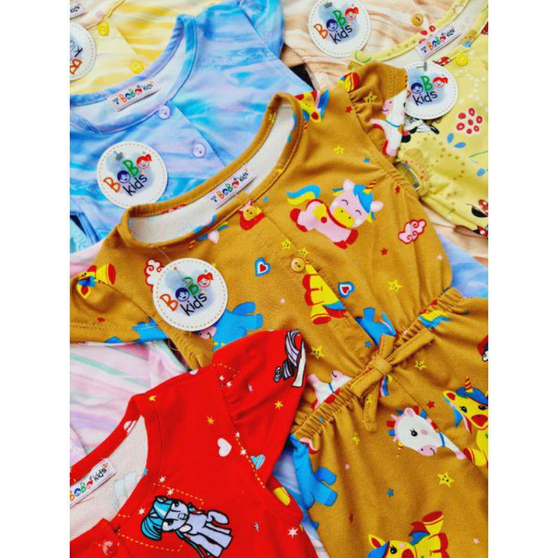 BEBAS PILIH MOTIF JUMPSUIT Panjang Anak Bobokids Baju Anak Jumper Motif