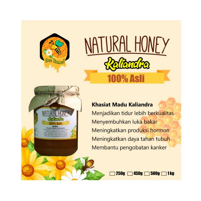 

Madu kaliandra/Madu asli