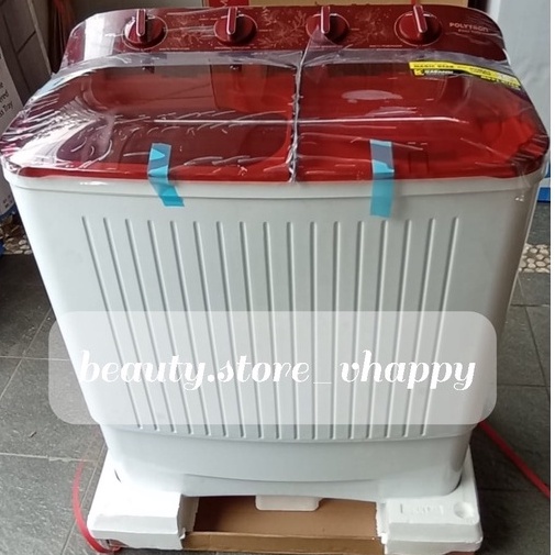 Mesin Cuci 2 Tabung POLYTRON PWM 9072 9 Kg Garansi Resmi Khusus Jawabarat Jabodetabek (Kota bandung dan Cimahi Bisa COD)