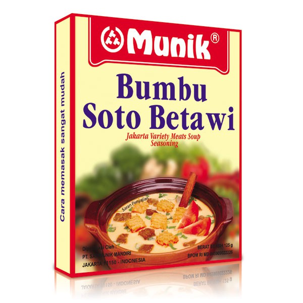 

MUNIK BUMBU SOTO BETAWI