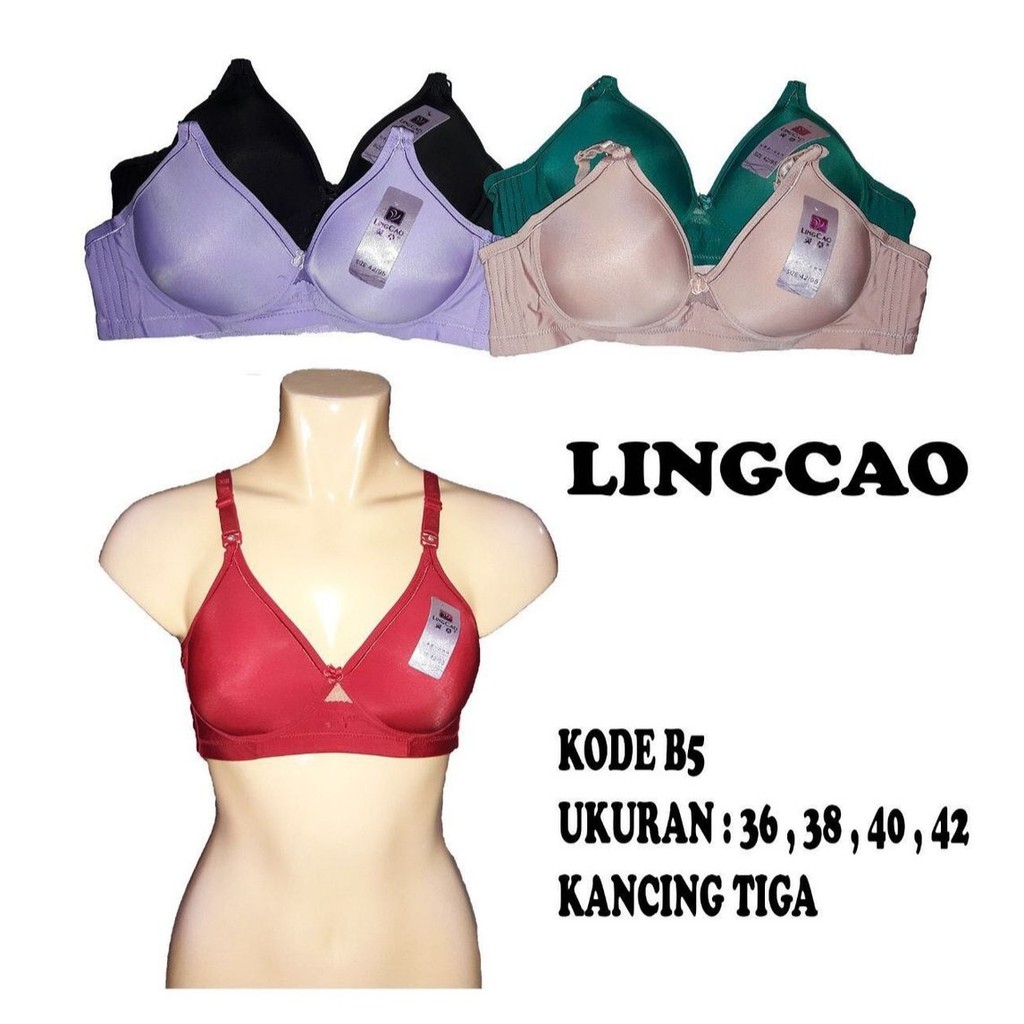 BH LINGCAU BUSA TANPA KAWAT 3 KAIT