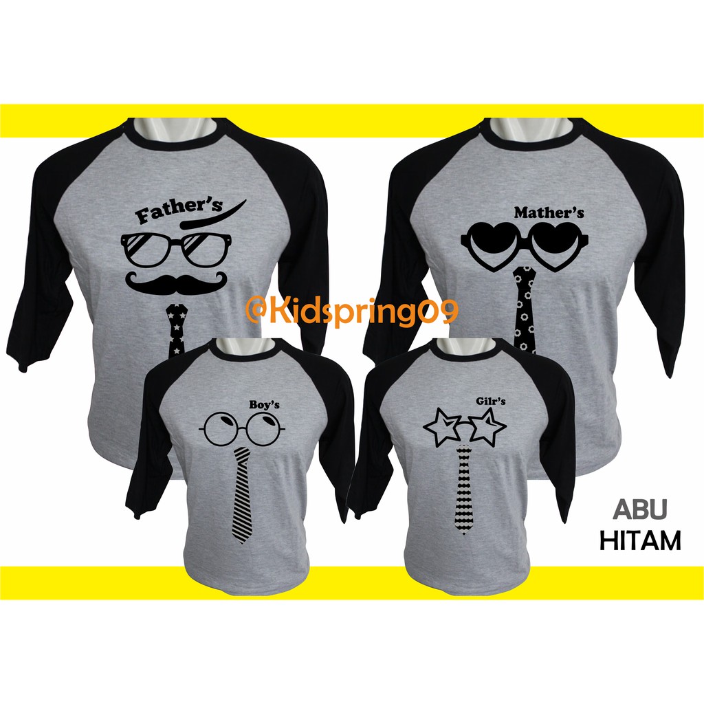 Raglan, Kaos Raglan Lengan Panjang,Raglan Polos Panjang,Raglan Pria ,Kaos Polos,Kaos keluarga 02