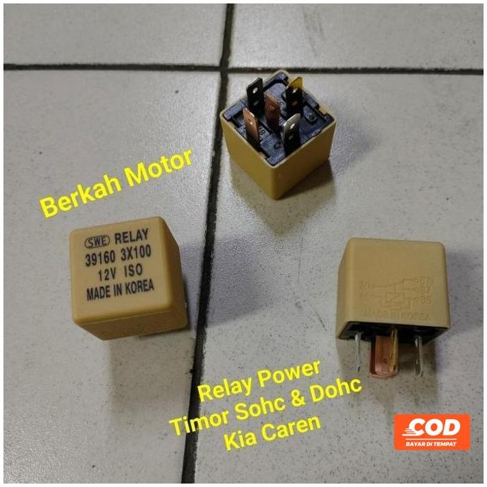 Relay Power Kaki 5 Timor Sohc Dohc Kia Caren Oem Kode 297