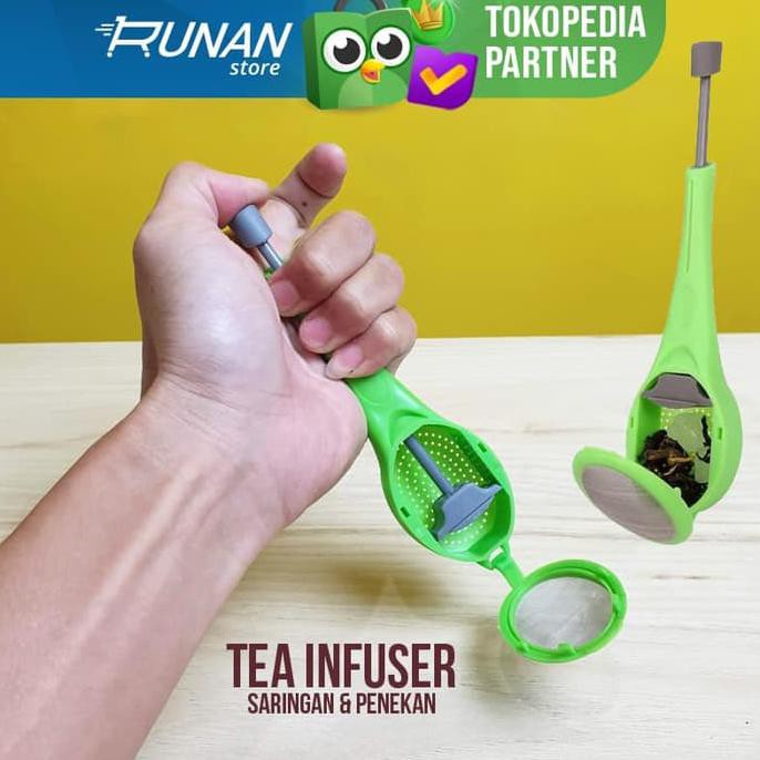Saringan teh - Tea Infuser - Tea Filter Teh Celup Alat Peras Teh