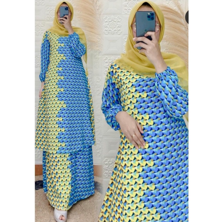 XL/Gamis/Famys/Bajukurung/Melayu/Malaysia/Sciffon/Elegan