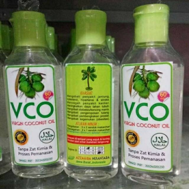 

MINYAK VCO 60ML EXTRA VIRGIN