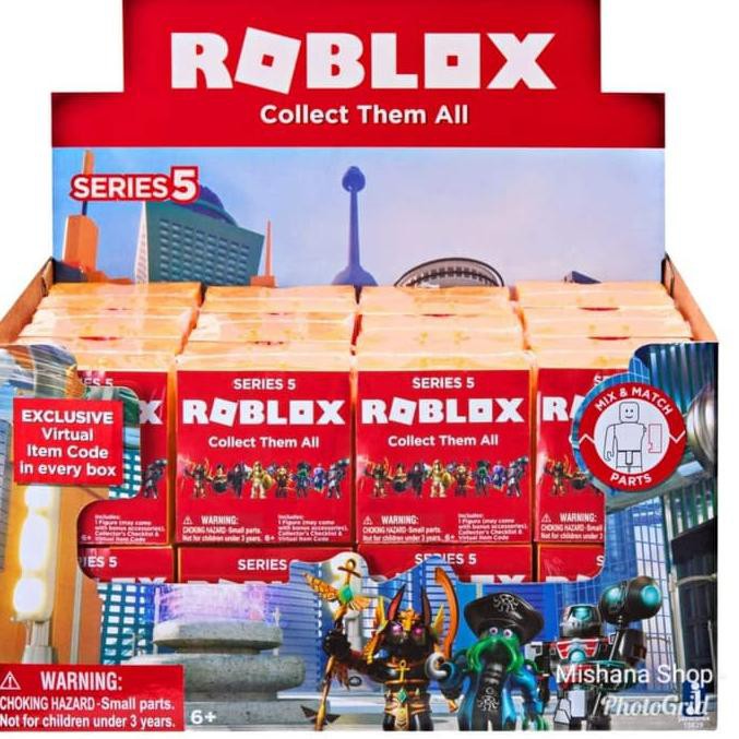 Roblox Series 1 Figure Virtual Item Code Inside New Sealed Blind Box - all code for roblox virtual item
