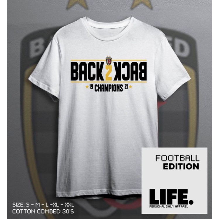 Tshirt Bali Back To Back Champions / Kaos Katun Bali Back To Back Champions / Kaos Bali Dewasa