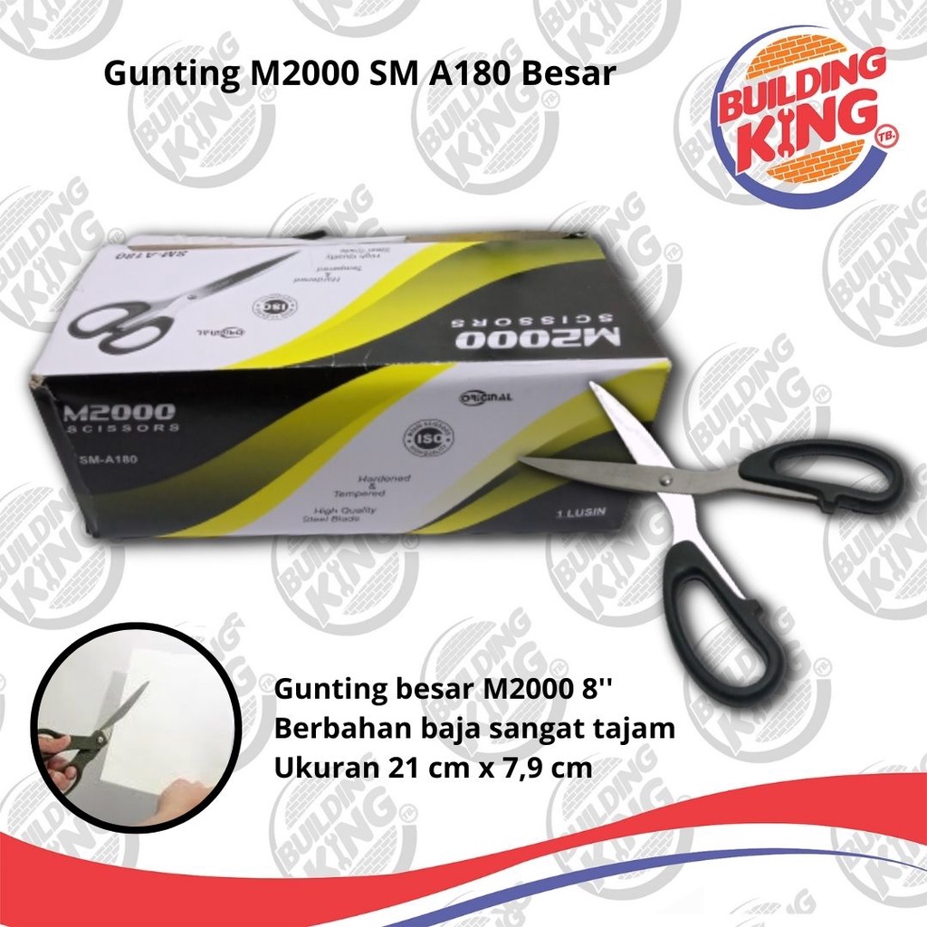 

Gunting Kertas Besar 21 cm M2000 Kualitas JOYKO KENKO