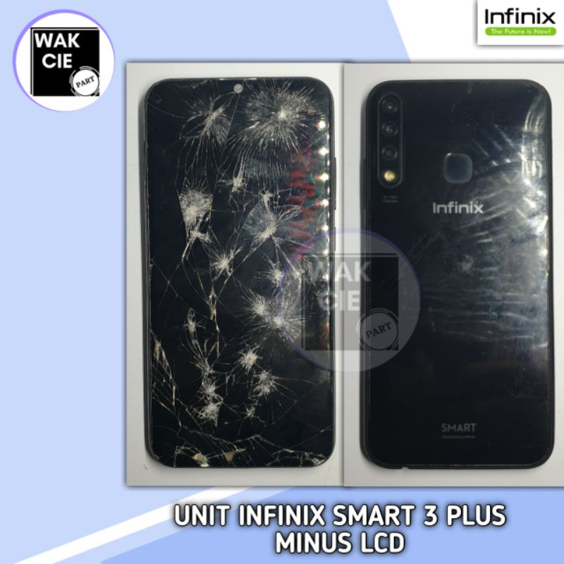UNIT INFINIX SMART 3 PLUS MESIN NYALA MINUS LCD
