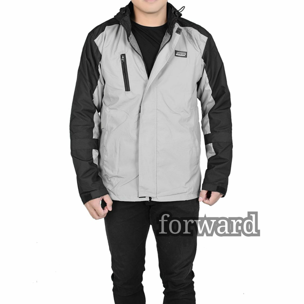 Jaket parka parasut gunung motor original forward