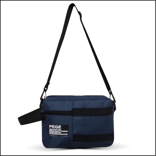 Tas Selempang Bahu PEGE Slingbag Pria Model 2in1 Bisa Slempang Dan Pouch Cocok Untuk Sehari hari - PG 8924