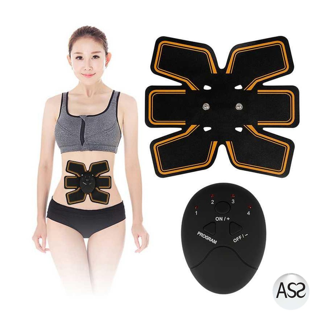 ASS Shop - TOMSHOO Alat Stimulator Terapi EMS Otot Six Pack Muscle Stimulator