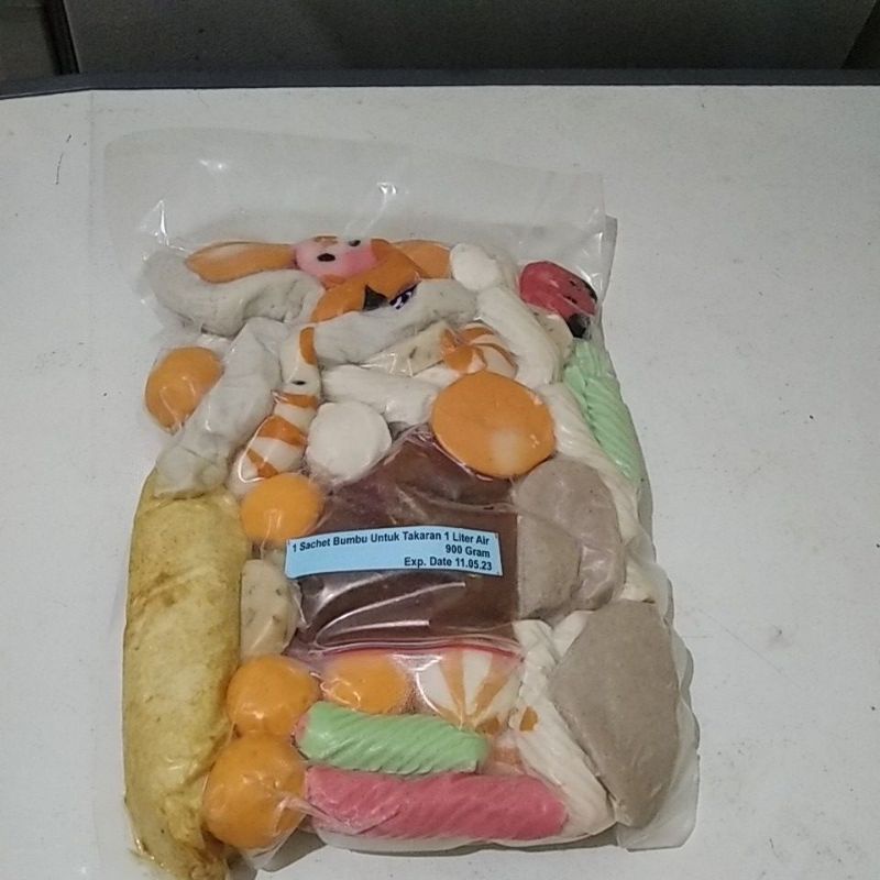 aneka baso seafood 900gram plus bumbu tomyam