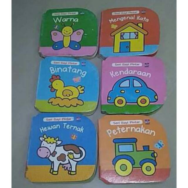 Best seller  Paket boardbook ( buku anak ) Seri Bayi Pintar terbitan BIP / Bhuana Ilmu Populer