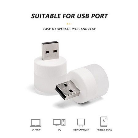 LAMPU LED USB MINI / LAMPU MINI LED USB PORTABLE KECIL / LAMPU BACA LAMPU TIDUR LAMPU TRAVEL / MINI LIGHT USB