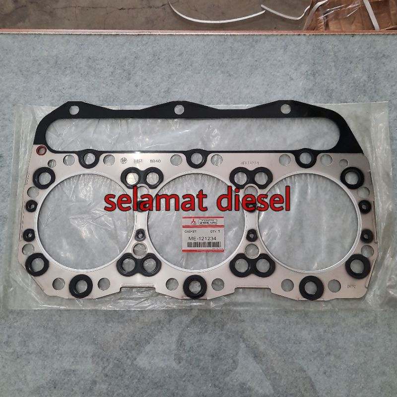 PACKING DEKSEL PAKING GASKET CYLINDER HEAD MITSUBISHI FUSO BUILT UP 6D40 ME121234