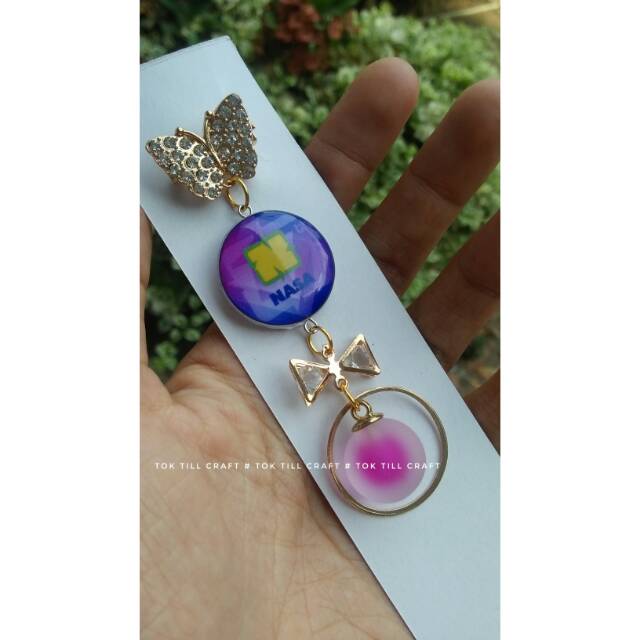 Bros logo pin NASA FATAYAT MUSLIMAT gold