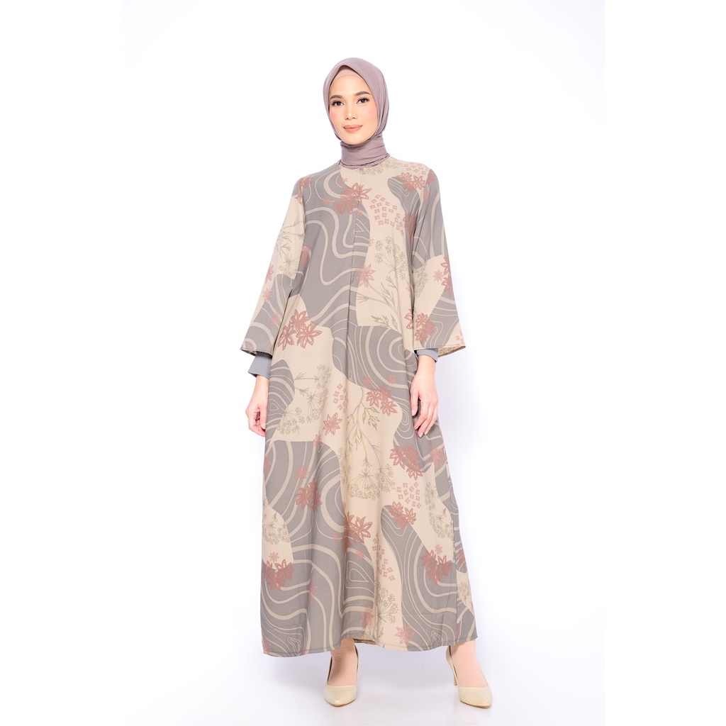 ZM Zaskia Mecca - Luny Cream Gamis - Jelita Indonesia - Edisi Maluku-Size S