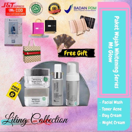 Paket Whitening Ms Glow/Ms Glow Paket Whitening