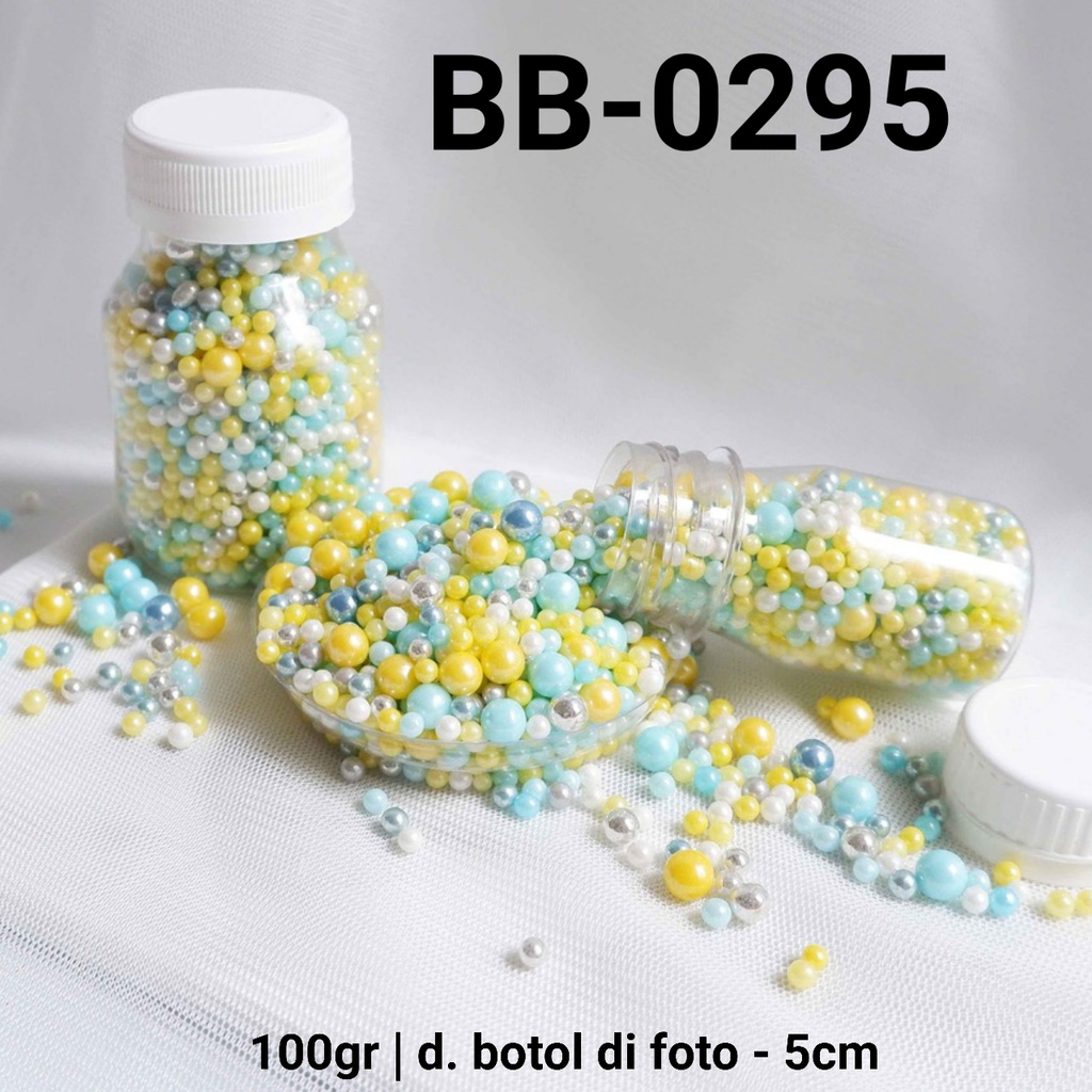 

BB-0295 Sprinkles sprinkle springkel 100gr mutiara mix kuning biru yamama baking grosir murah sprinkles cake dekorasi mutiara trimit decoration story sprinklestory sprinklesstory sprinkle story yamama baking