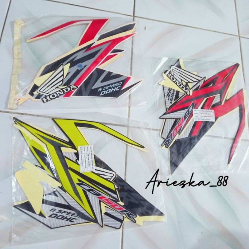 Striping CB150R 2016 | stiker bodi motor cb150r 16 new