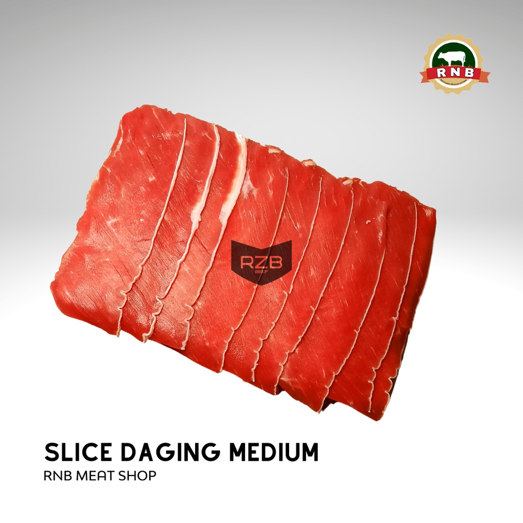 Jual SLICE DAGING MEDIUM / BEEF SLICE MEDIUM 500 Gr | Shopee Indonesia