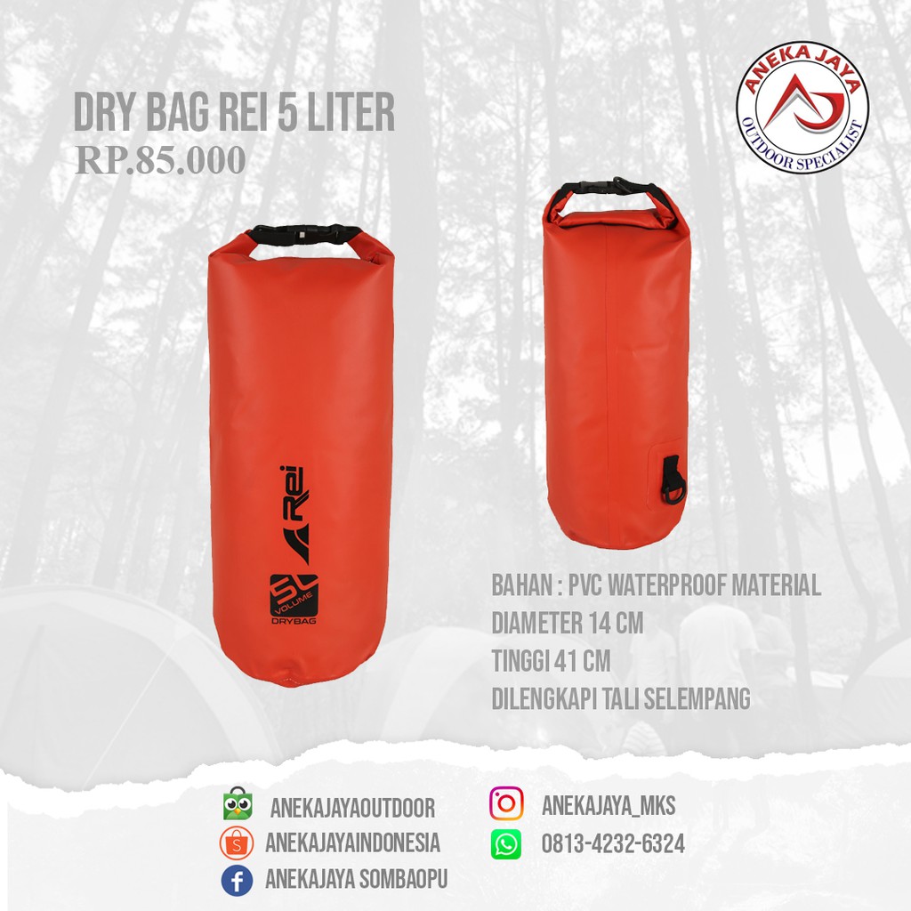 DRY BAG REI 5 LITER