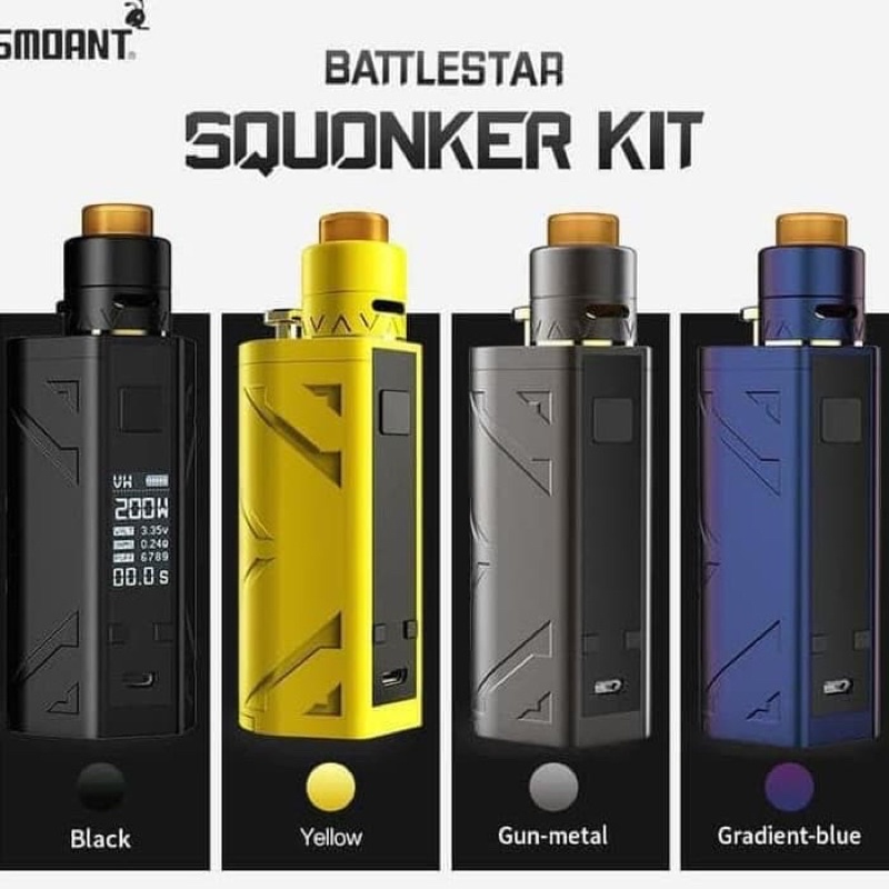 PSK BATLE STAR SQUONKERS FUELSHET Dengan spare part nya