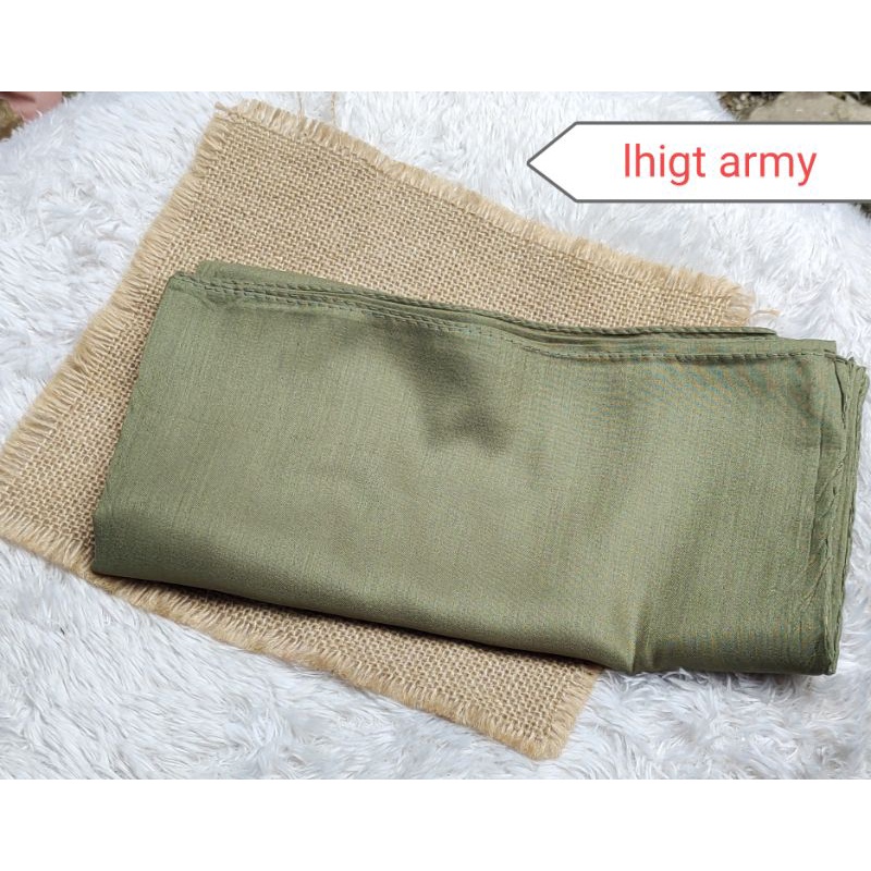 jilbab umama basic voal part 2/segi empat umama basic voal-Army muda