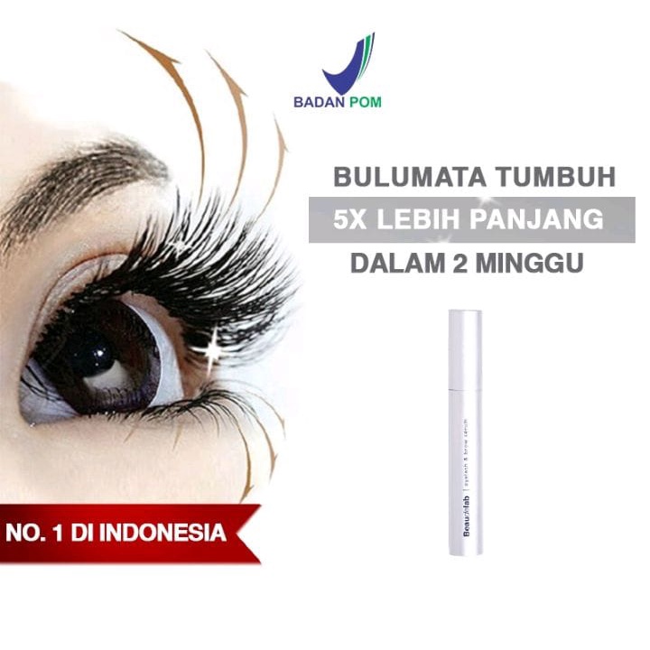 BEAUDELAB SERUM BULU MATA BPOM | PENUMBUH ALIS &amp; BULU MATA CEPAT INSTANT | EYELASH EXTENSION &amp; BROW GROWTH SERUM