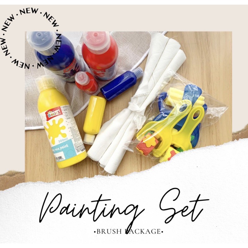 

Set Alat Lukis Anak Painting Set Anak Brush