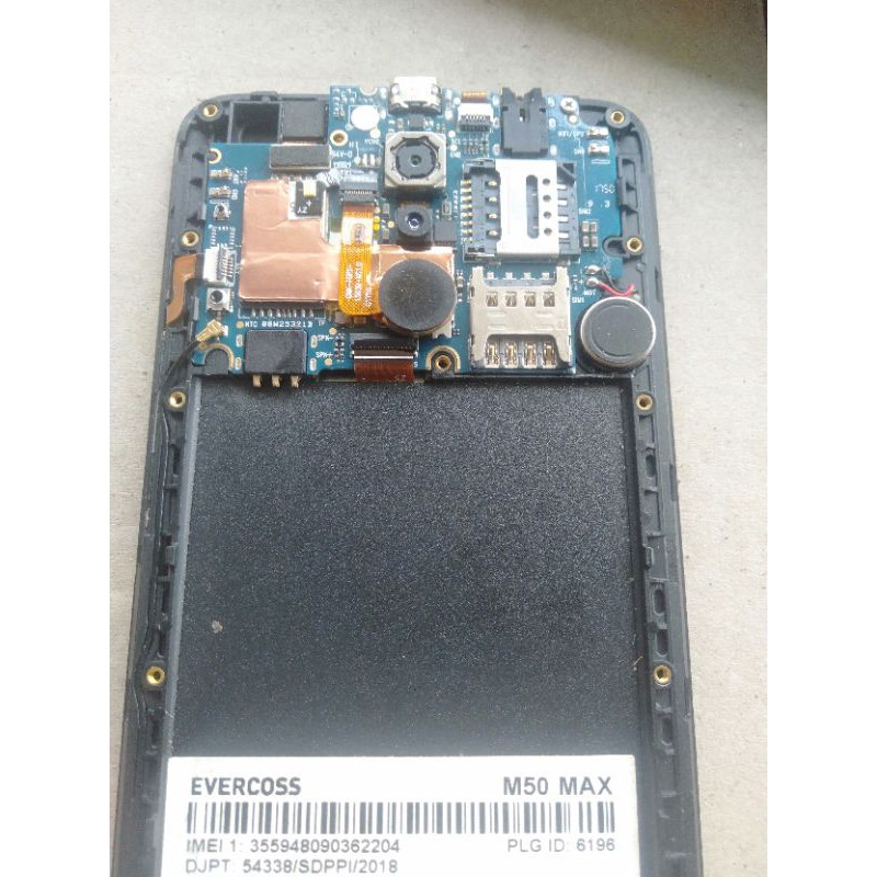 MESIN EVERCOSS M50 MAX FRIGER PRINT NORMAL GARANSI - RAM 1GB 4G LTE - MOHON TELITI DETAIL MESIN