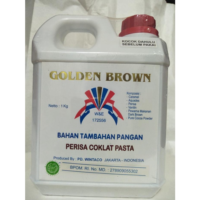 

Bahan Kue 1Kg Perisa Coklat Pasta Golden Brown